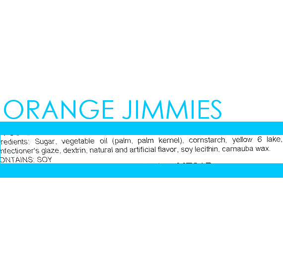 Orange Jimmies Sprinkles | www.sprinklebeesweet.com