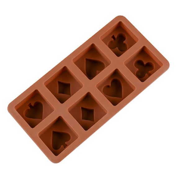 Playing Card Suits Chocolate Mold | www.sprinklebeesweet.com
