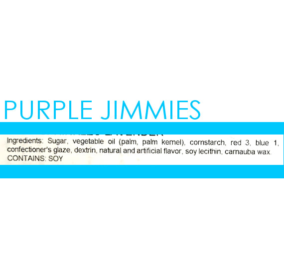 Purple Jimmies Sprinkles | www.sprinklebeesweet.com