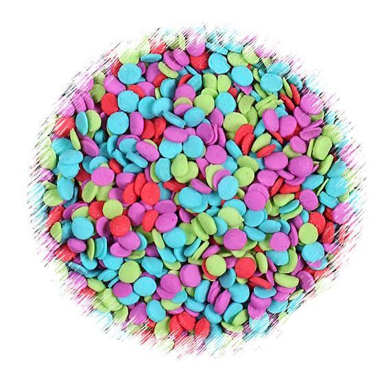 Mini Dot Sprinkles: Merry + Bright: 3mm | www.sprinklebeesweet.com