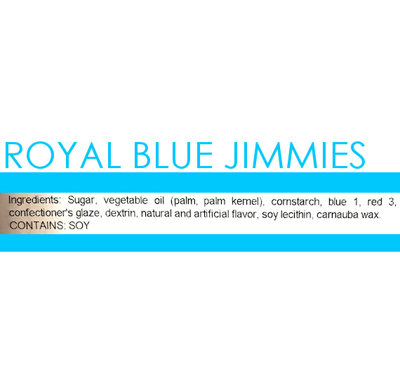 Royal Blue Jimmies Sprinkles | www.sprinklebeesweet.com