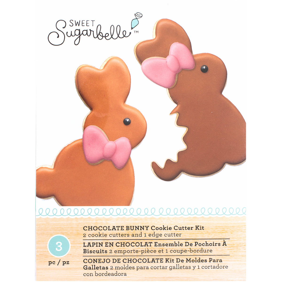 Sweet Sugarbelle Easter Bunny Cutter Set | www.sprinklebeesweet.com