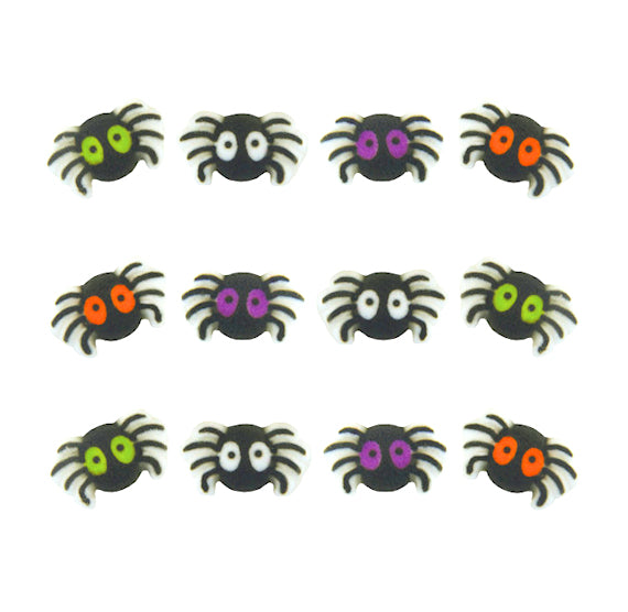 Spider Sugar Toppers | www.sprinklebeesweet.com