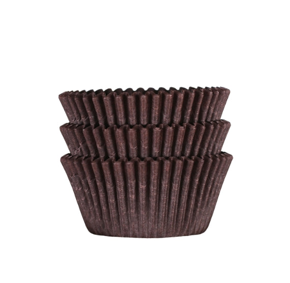 Bulk Brown Cupcake Liners: Solid | www.sprinklebeesweet.com