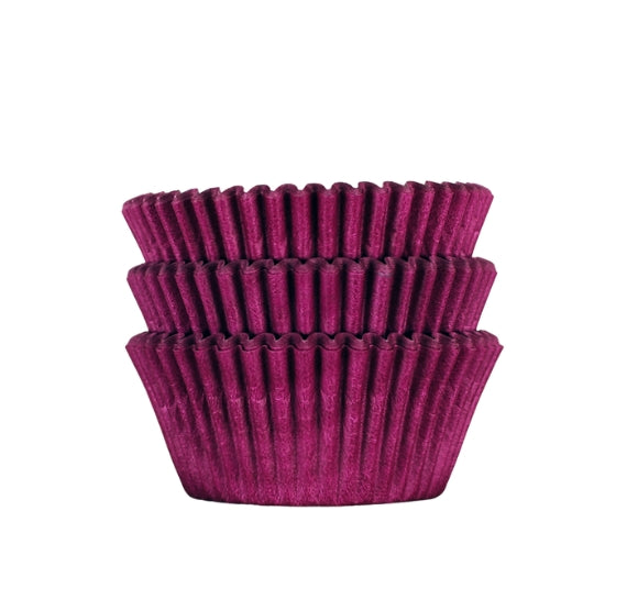 Bulk Burgundy Cupcake Liners: Solid | www.sprinklebeesweet.com