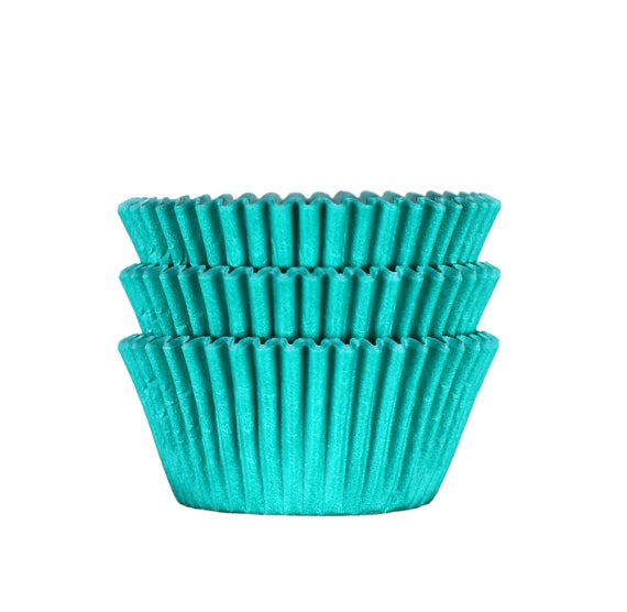 Bulk Jade Green Cupcake Liners: Solid | www.sprinklebeesweet.com