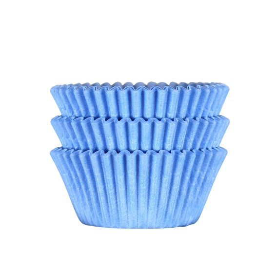 Bulk Light Blue Cupcake Liners: Solid | www.sprinklebeesweet.com