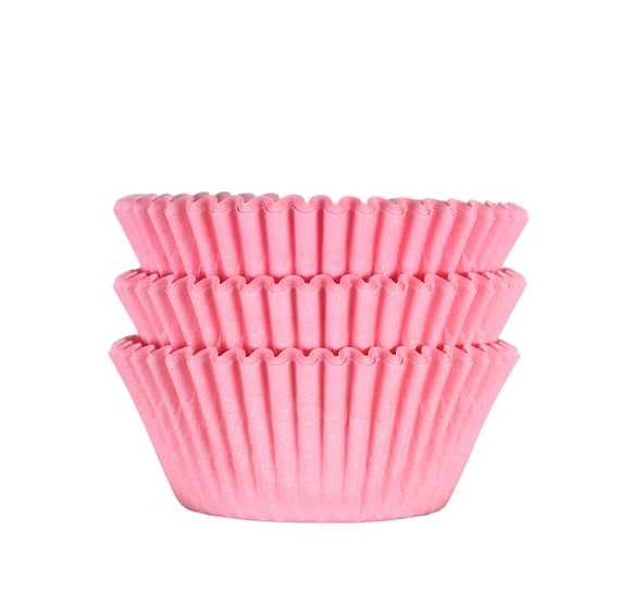 Bulk Light Pink Cupcake Liners: Solid | www.sprinklebeesweet.com