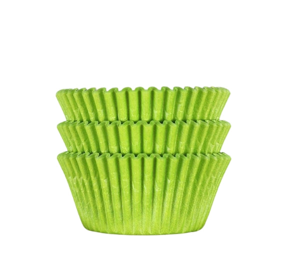 Bulk Lime Cupcake Liners: Solid | www.sprinklebeesweet.com