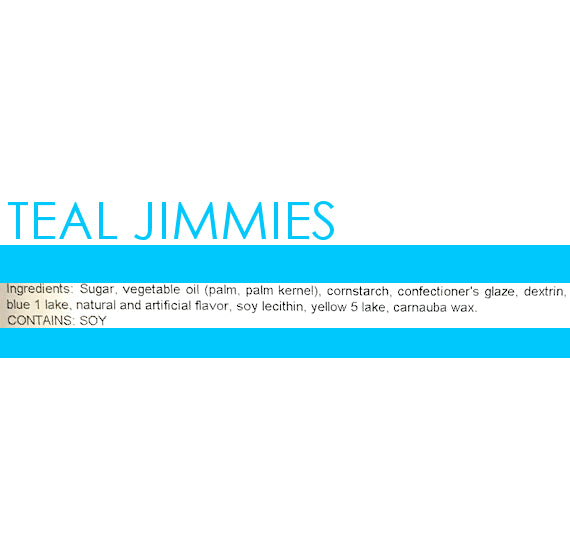 Ocean Teal Jimmies Sprinkles | www.sprinklebeesweet.com