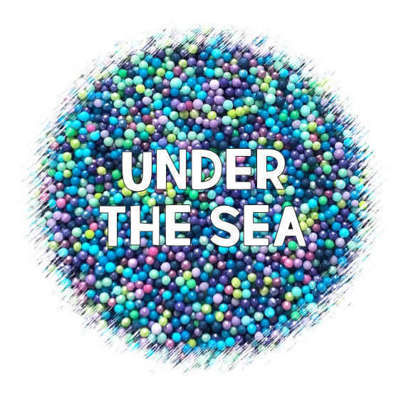 Under the Sea Nonpareils Mix | www.sprinklebeesweet.com