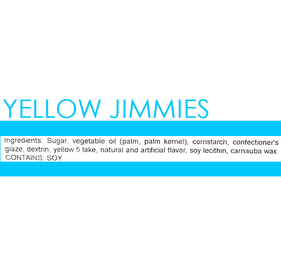 Yellow Jimmies Sprinkles | www.sprinklebeesweet.com