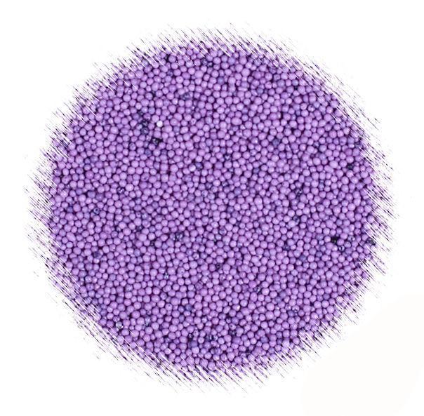 All Natural Sprinkles: Light Purple Nonpareils | www.sprinklebeesweet.com