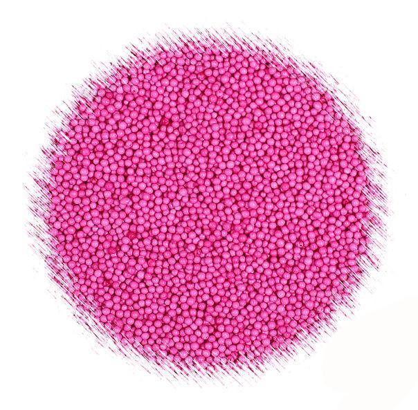 All Natural Sprinkles: Pink Nonpareils | www.sprinklebeesweet.com