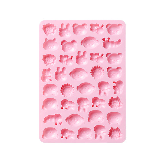 Silicone Gummy Mold: Animal Faces + Bugs | www.sprinklebeesweet.com