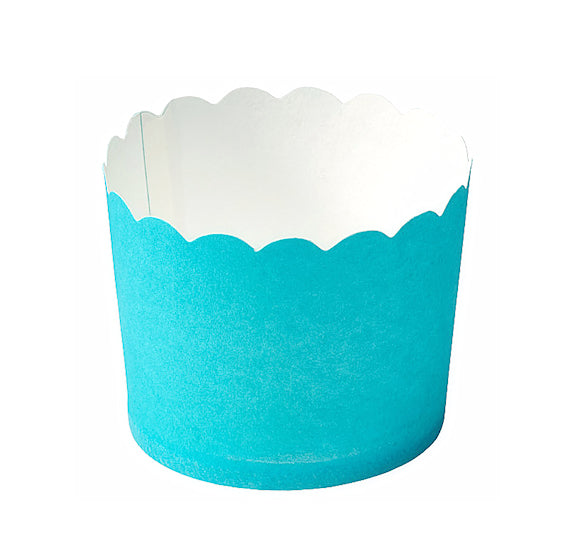 Aqua Baking Cups | www.sprinklebeesweet.com