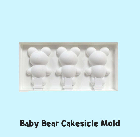Baby Bear Cakesicle Mold: Mini | www.sprinklebeesweet.com