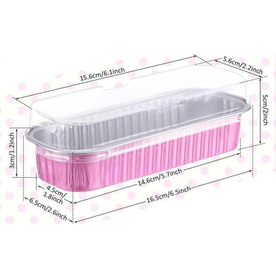 Narrow Cake Pans with Lids: Candy Pink | www.sprinklebeesweet.com