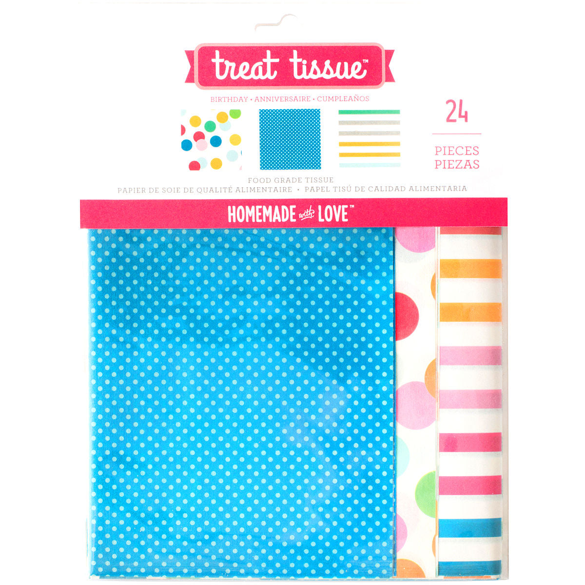 Birthday Treat Tissue Paper | www.sprinklebeesweet.com