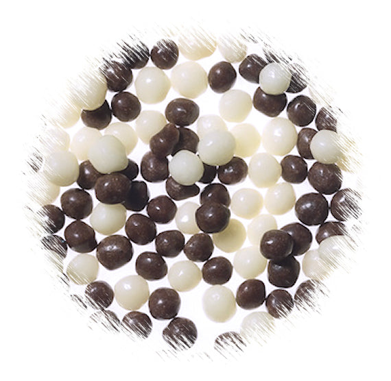 Chocolate & White Crispies Toppings | www.sprinklebeesweet.com