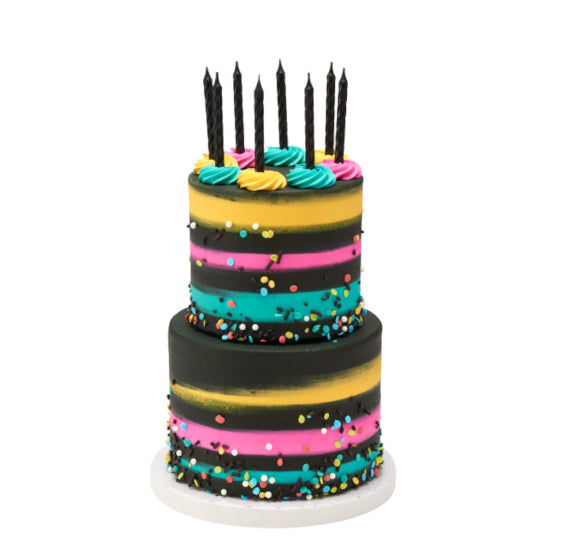 Black Birthday Candles | www.sprinklebeesweet.com