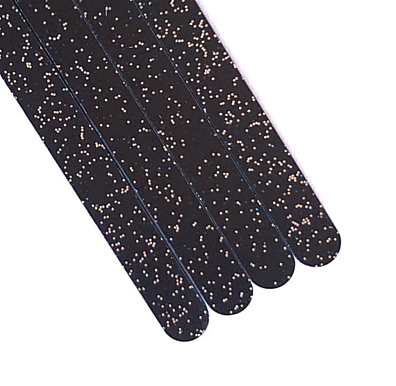 Acrylic Popsicle Sticks: Glitter Black | www.sprinklebeesweet.com
