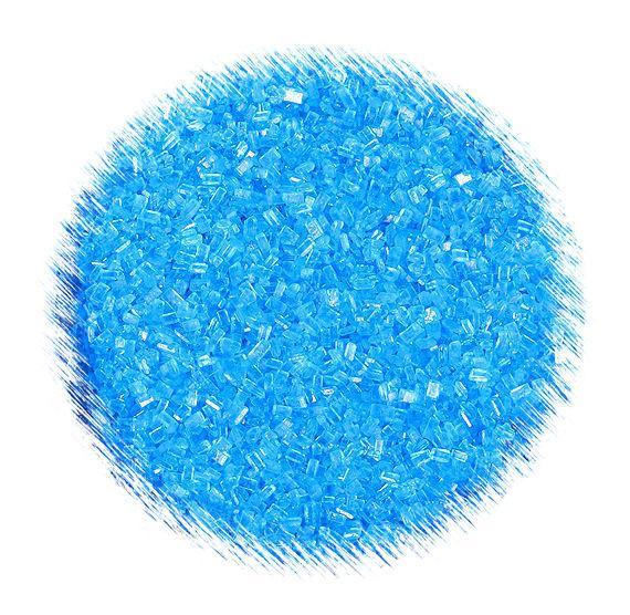 Bright Blue Sparkling Sugar | www.sprinklebeesweet.com
