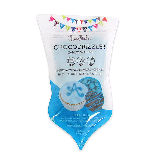 Chocodrizzler Mini Candy Wafers Pouch: Blue | www.sprinklebeesweet.com