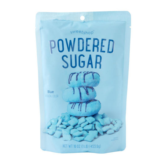 Sweetshop Blue Powdered Sugar | www.sprinklebeesweet.com