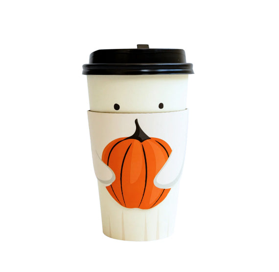 Boo Halloween Coffee Cups | www.sprinklebeesweet.com