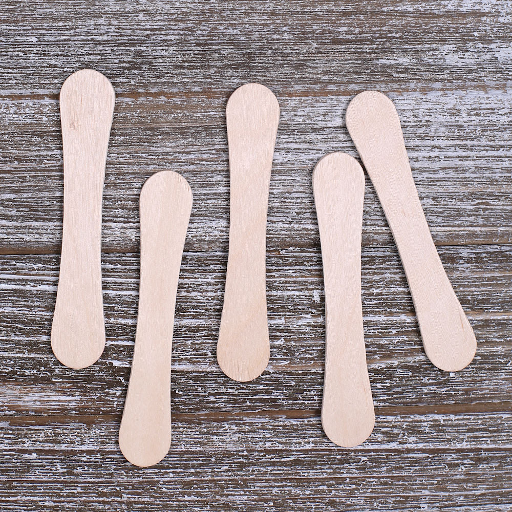 Bulk Small Wooden Ice Cream Sticks: 3.5" | www.sprinklebeesweet.com