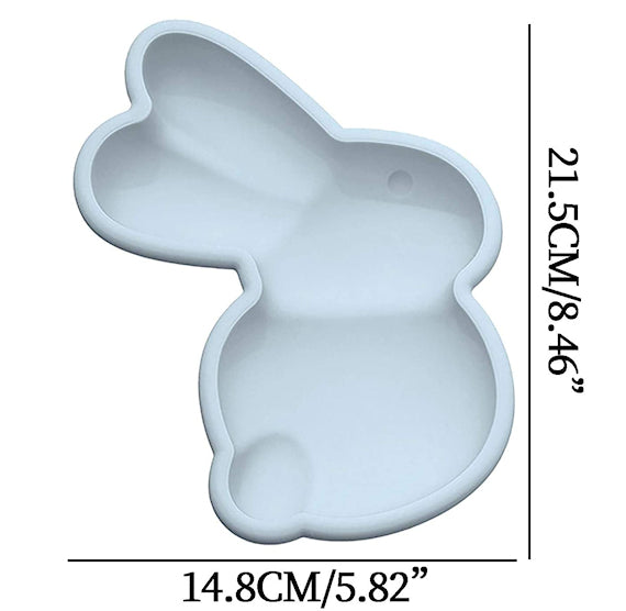 Silicone Bunny Mold: 8.5" | www.sprinklebeesweet.com
