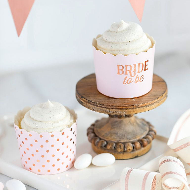 Bride to Be Baking Cups | www.sprinklebeesweet.com