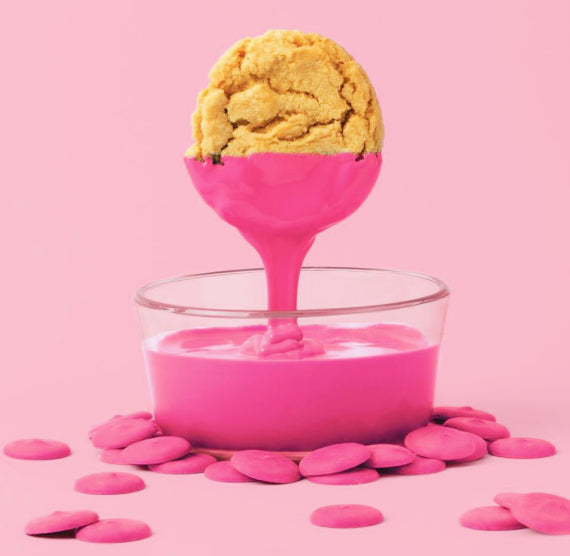 Sweetshop Melt'ems Pink Candy Coating | www.sprinklebeesweet.com