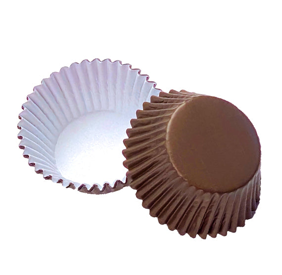 Bulk Cupcake Liners: Brown Foil | www.sprinklebeesweet.com