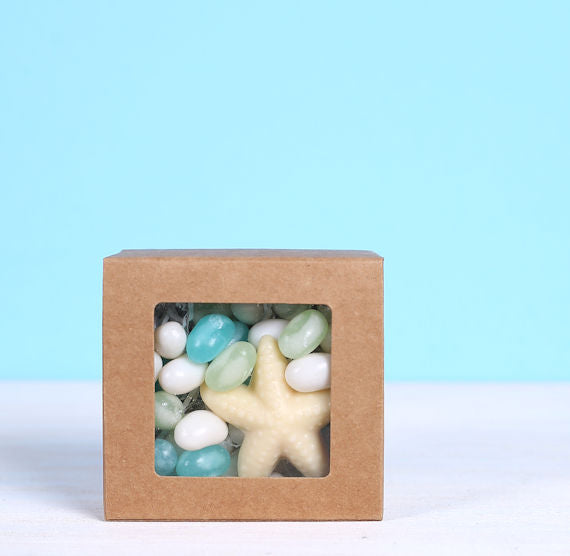 Small Truffle Boxes with Window: 5 Colors | www.sprinklebeesweet.com