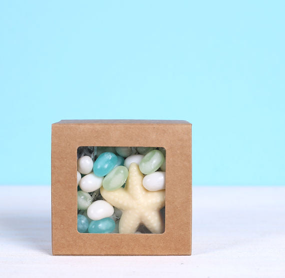 Small Truffle Boxes with Window: 5 Colors | www.sprinklebeesweet.com