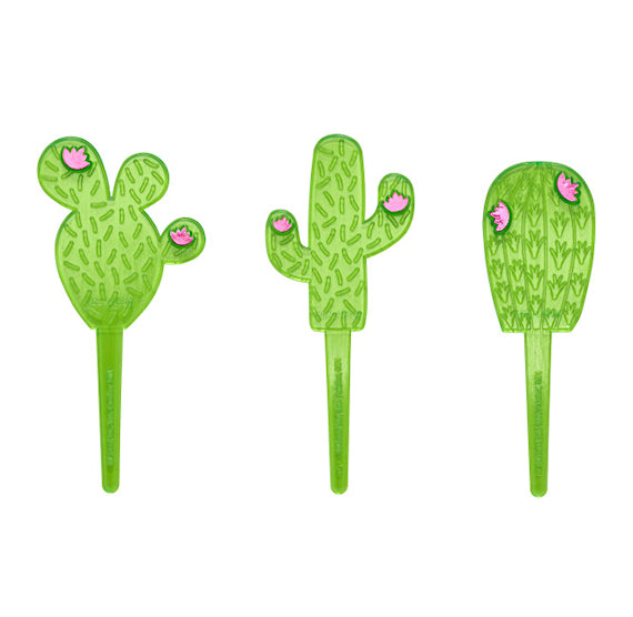 Cactus Cupcake Picks | www.sprinklebeesweet.com