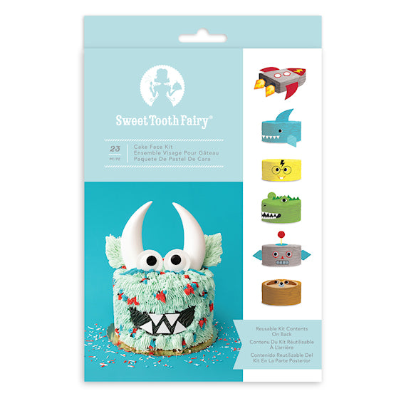 Sweet Tooth Fairy Cake Topper Face Kit: Imagine It | www.sprinklebeesweet.com