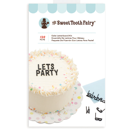Sweet Tooth Fairy Cake Letterboard Kit | www.sprinklebeesweet.com