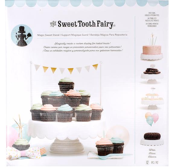 Sweet Tooth Fairy White Cake Stand: Holiday Bonus Set | www.sprinklebeesweet.com
