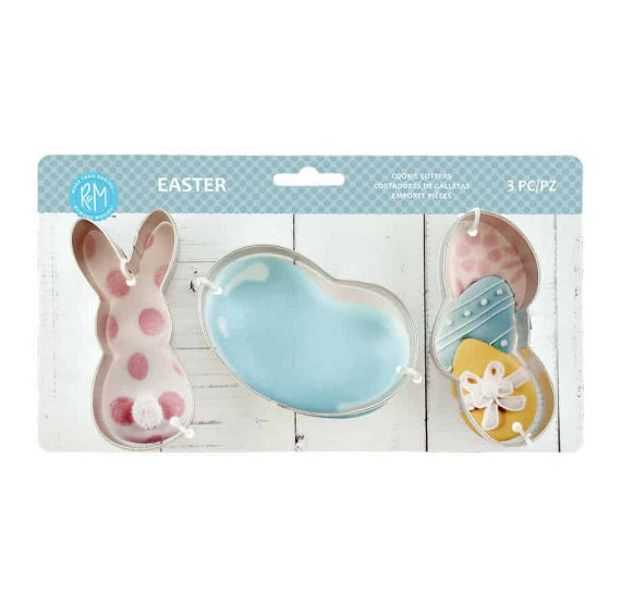 Mini Easter Cookie Cutters Color 8 PC Set