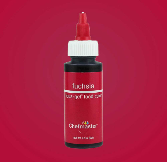 Chefmaster Liqui-Gel: Fuchsia | www.sprinklebeesweet.com