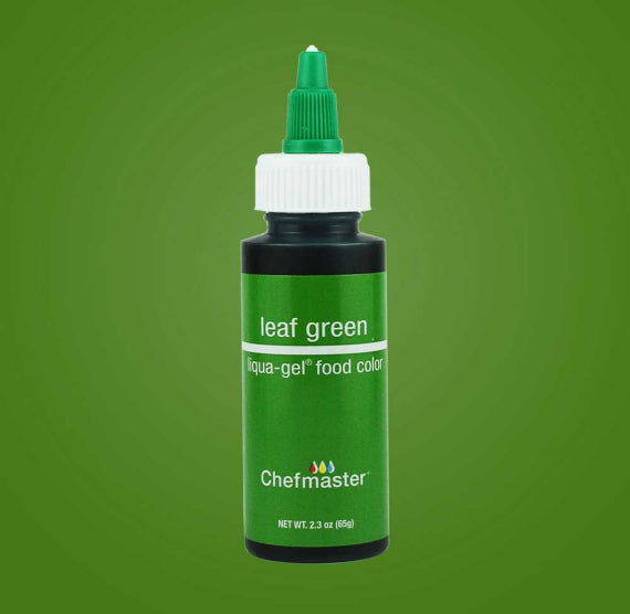 Chefmaster Liqui-Gel: Leaf Green | www.sprinklebeesweet.com