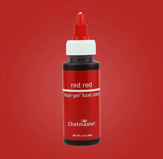 Chefmaster Liqui-Gel: Red Red | www.sprinklebeesweet.com