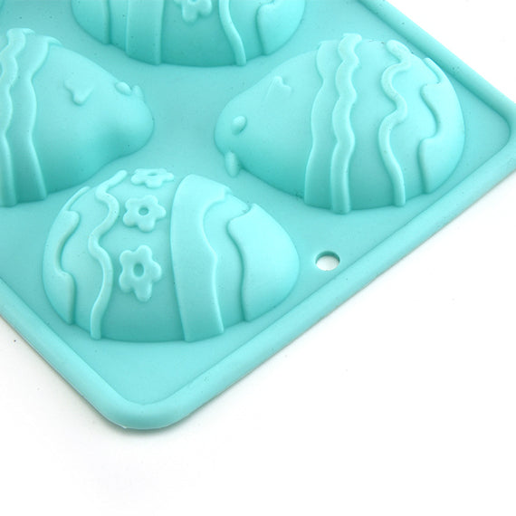 Easter Egg Candy Mold with Chicks | www.sprinklebeesweet.com