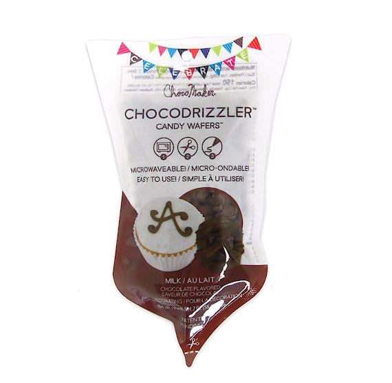 Chocodrizzler Mini Candy Wafers Pouch: Chocolate | www.sprinklebeesweet.com