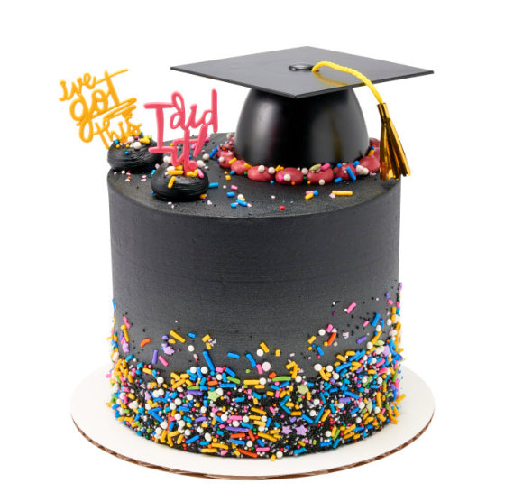 Graduation Cupcake Picks: Sayings | www.sprinklebeesweet.com