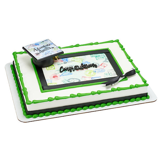 Shop Congratulations Cake Topper Set: Graduation Cake Toppers ...