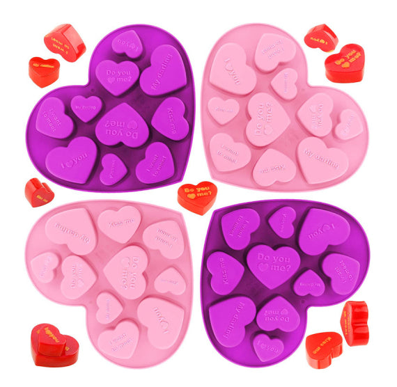 Conversation Heart Mold | www.sprinklebeesweet.com